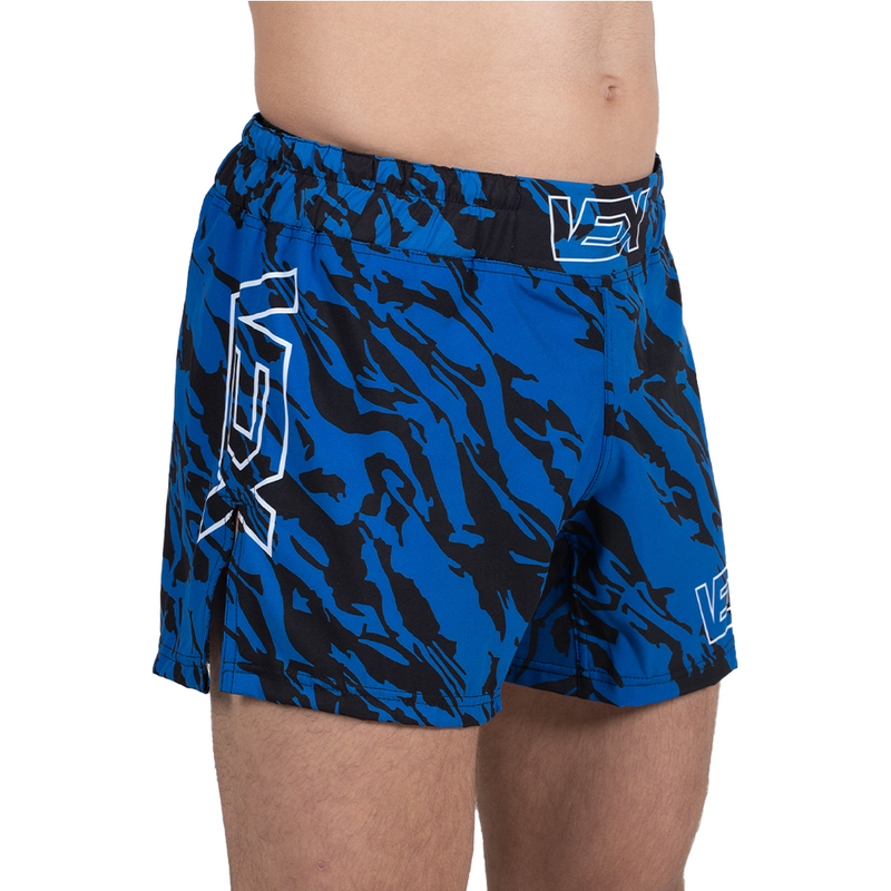 WARFARE Series Hybrid MMA Shorts (BLUE TIGER)