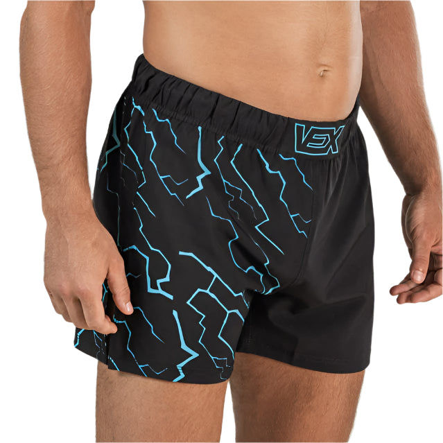 BLUE SHOCK HYBRID MMA SHORTS