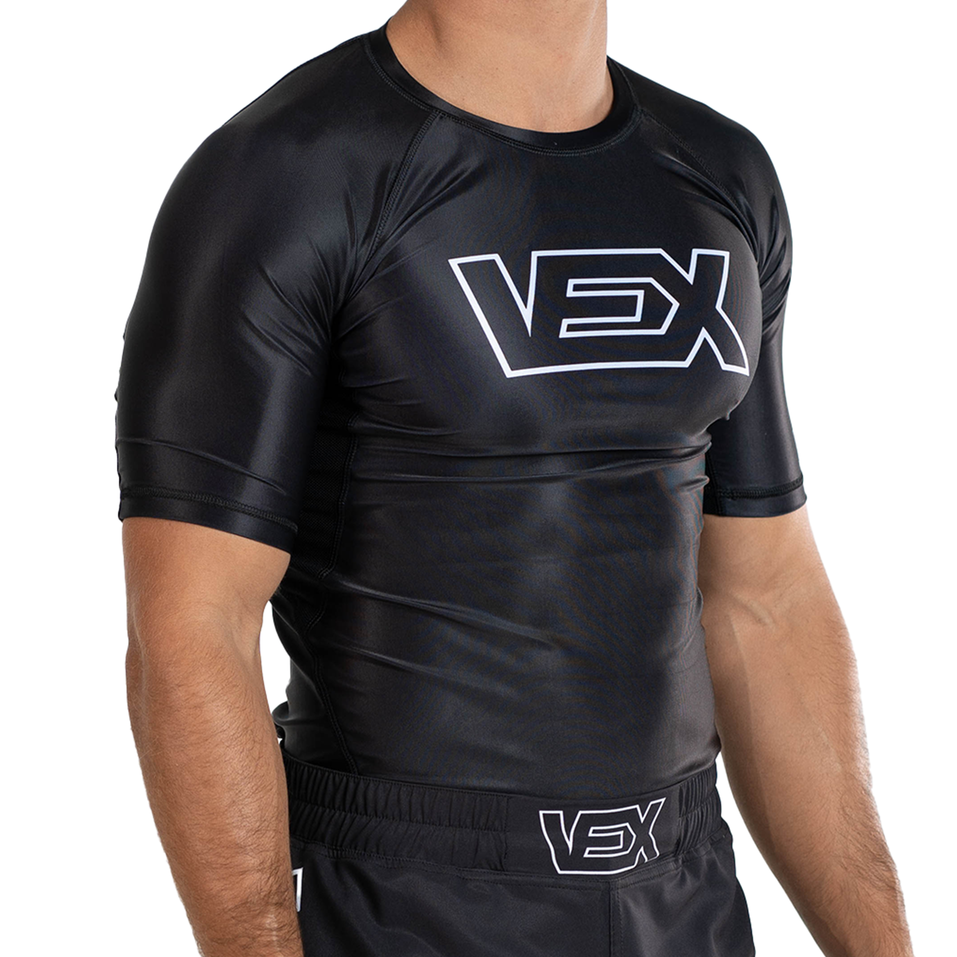 VEX Short Sleeve Rash Guard (BLACK)