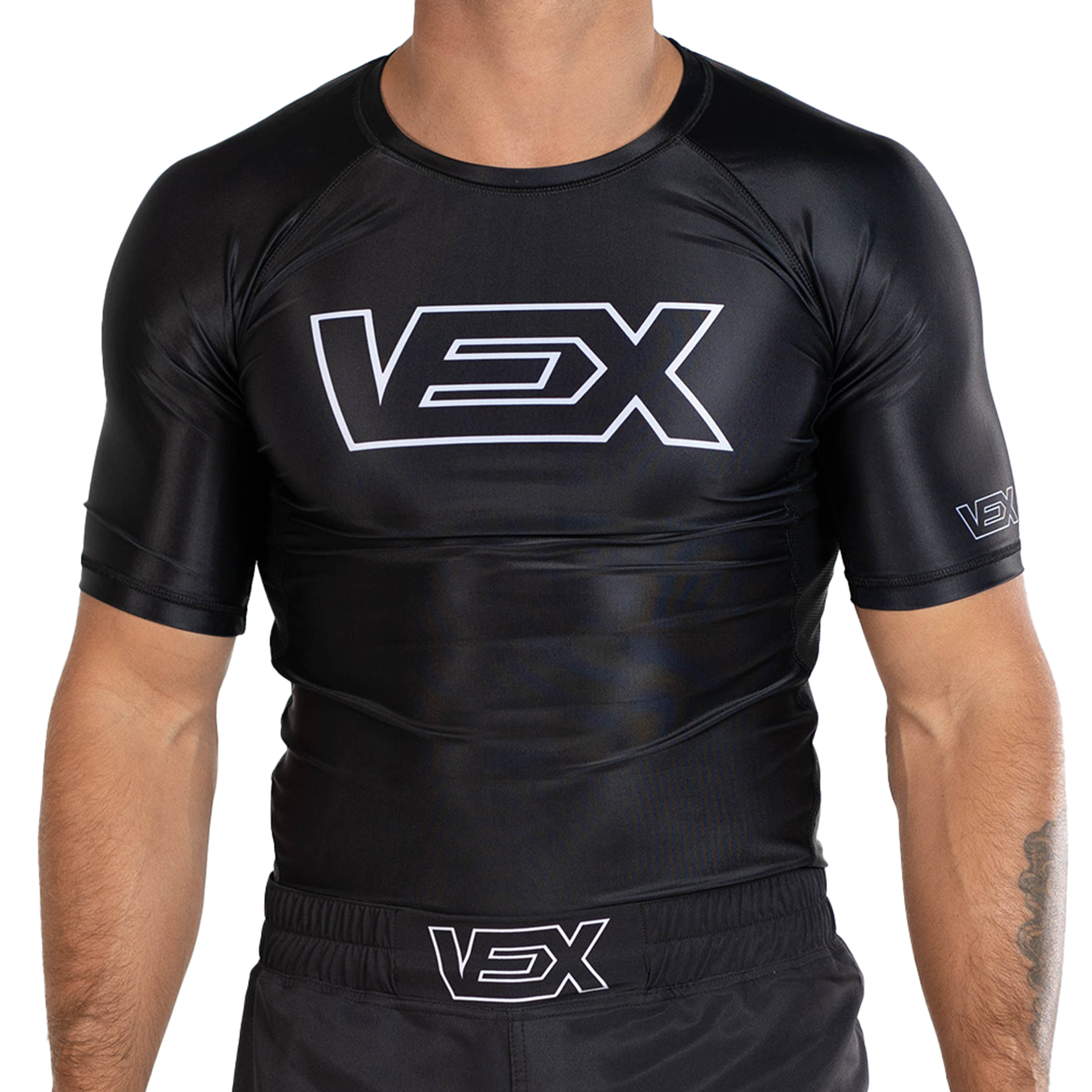 VEX Short Sleeve Rash Guard (BLACK)