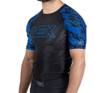 Load image into Gallery viewer, VEX Short Sleeve Competition Rash Guard (BLUE BELT)
