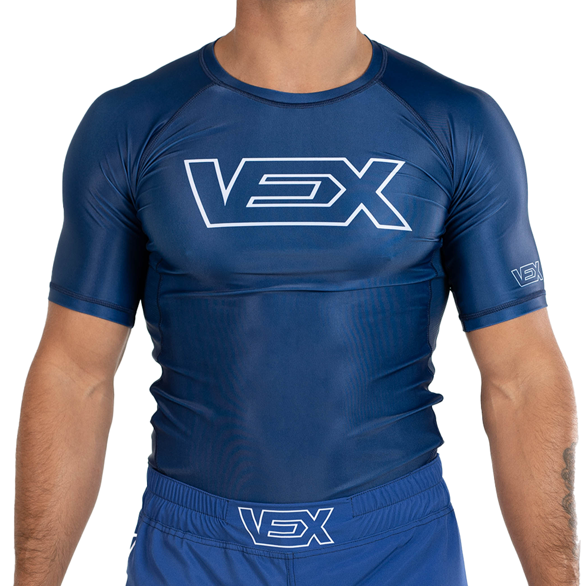 VEX Short Sleeve Rash Guard (NAVY)