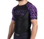 Load image into Gallery viewer, VEX Short Sleeve Competition Rash Guard (PURPLE BELT)

