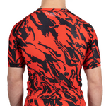 Load image into Gallery viewer, WARFARE Series Short Sleeve Rash Guard (RED TIGER)
