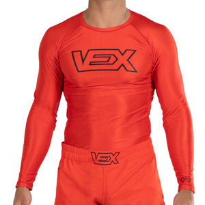 VEX Long Sleeve Rash Guard (RED)