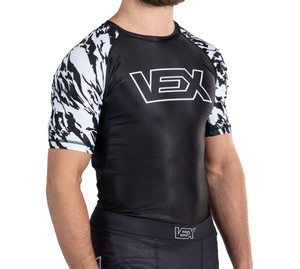 VEX Short Sleeve Competition Rash Guard (WHITE BELT)