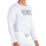 Load image into Gallery viewer, VEX Long Sleeve Rash Guard (WHITE)
