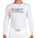 Load image into Gallery viewer, VEX Long Sleeve Rash Guard (WHITE)
