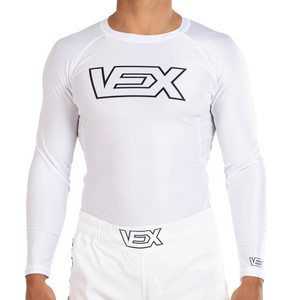 VEX Long Sleeve Rash Guard (WHITE)